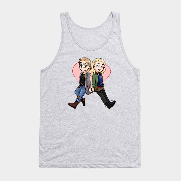 Always Know Each Other (Margot & Tilly ver.) Tank Top by artsy_alice